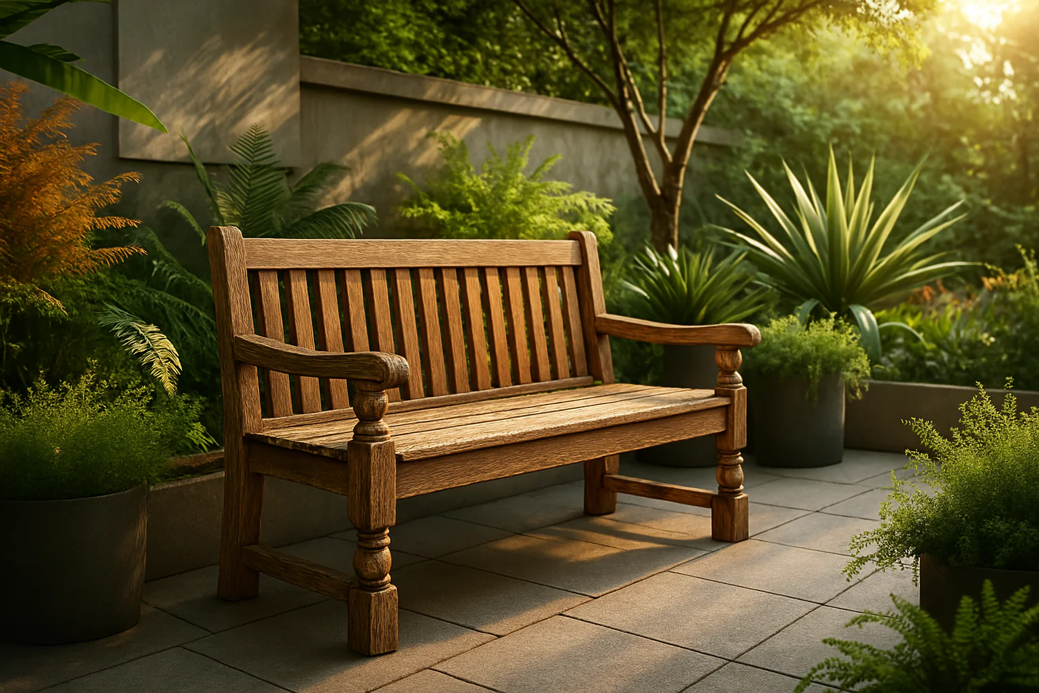 Gartenbänke 2-Sitzer