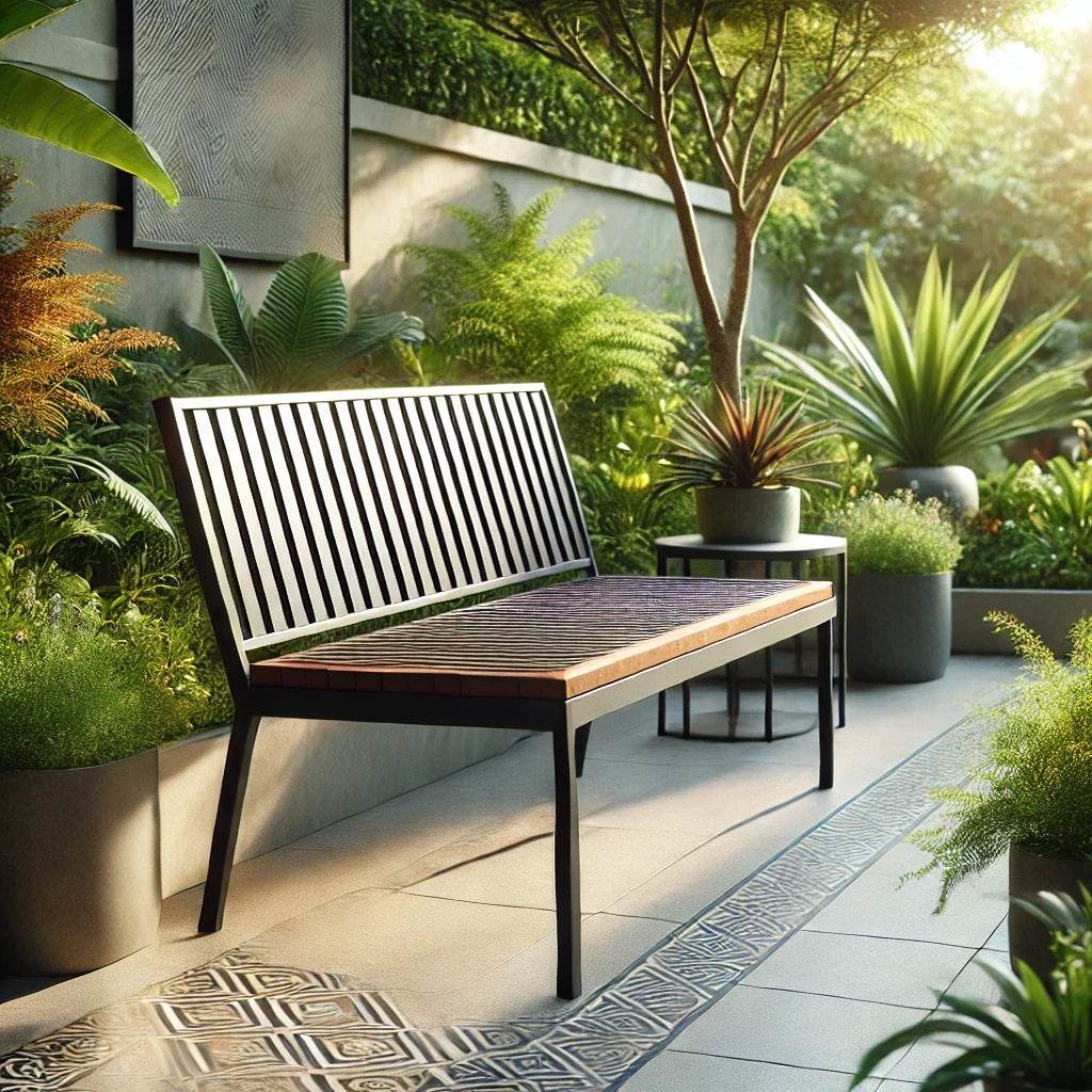 Gartenbänke und Parkbänke