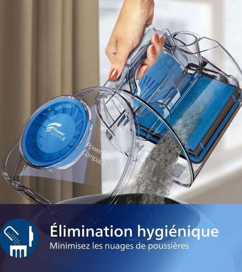 Aspirateur Philips PowerPro Compact 900W (6)